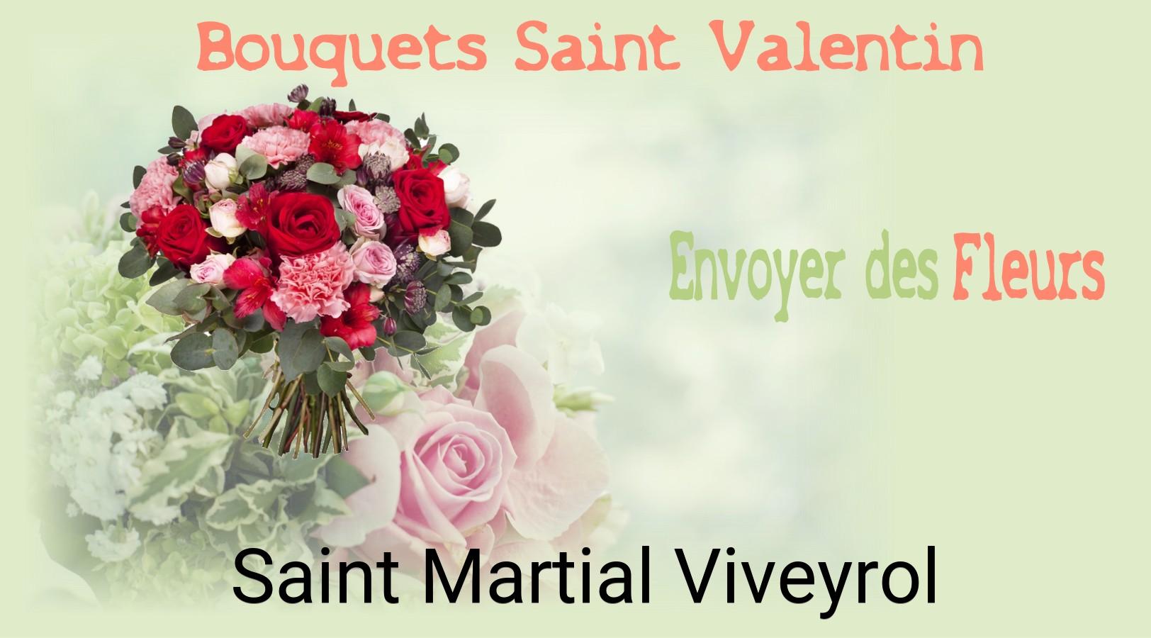 Roses de Saint-Valentin livrées à Saint-Martial-Viveyrol